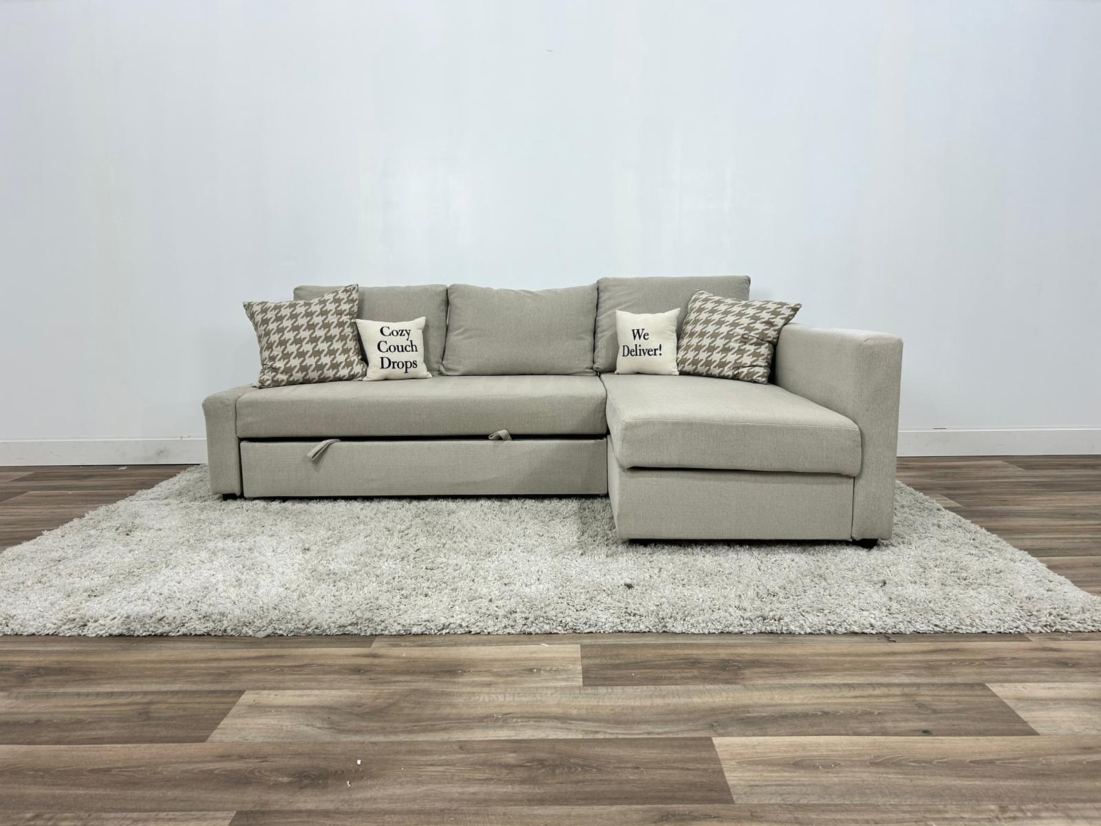 Beige Ikea Friheten Sofabed