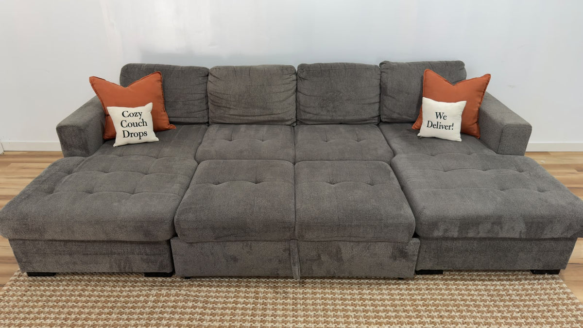 The Brick Legend U-Shape Sofabed 129”