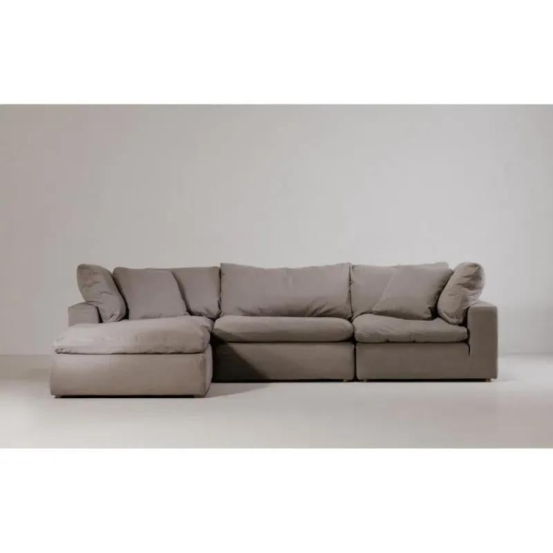 BNIB Moe’s Clay Modular Sofa - Light Grey