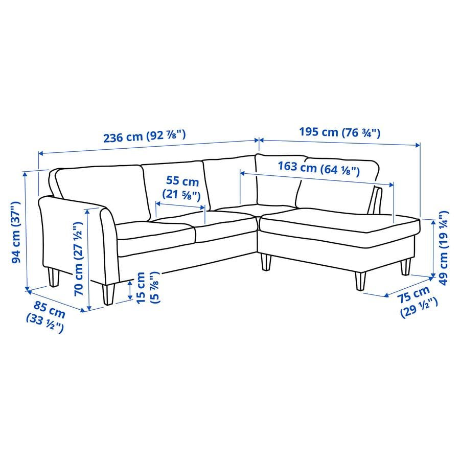 Ikea Ekholma Sectional Sofa