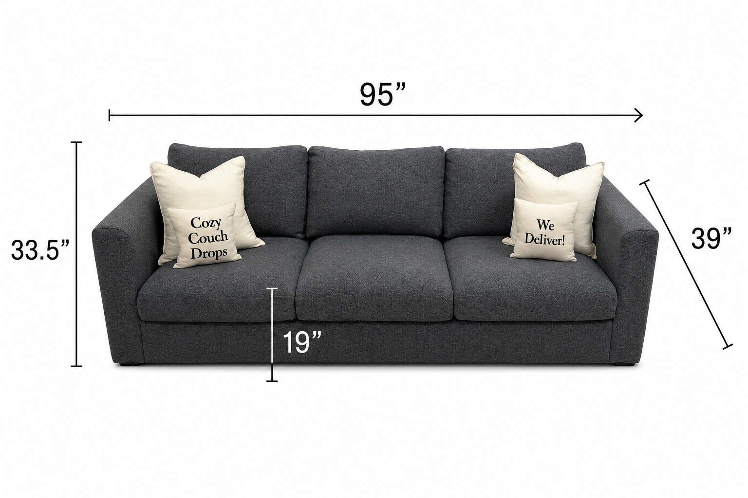 Ikea Finnala 3 Seater Sofa