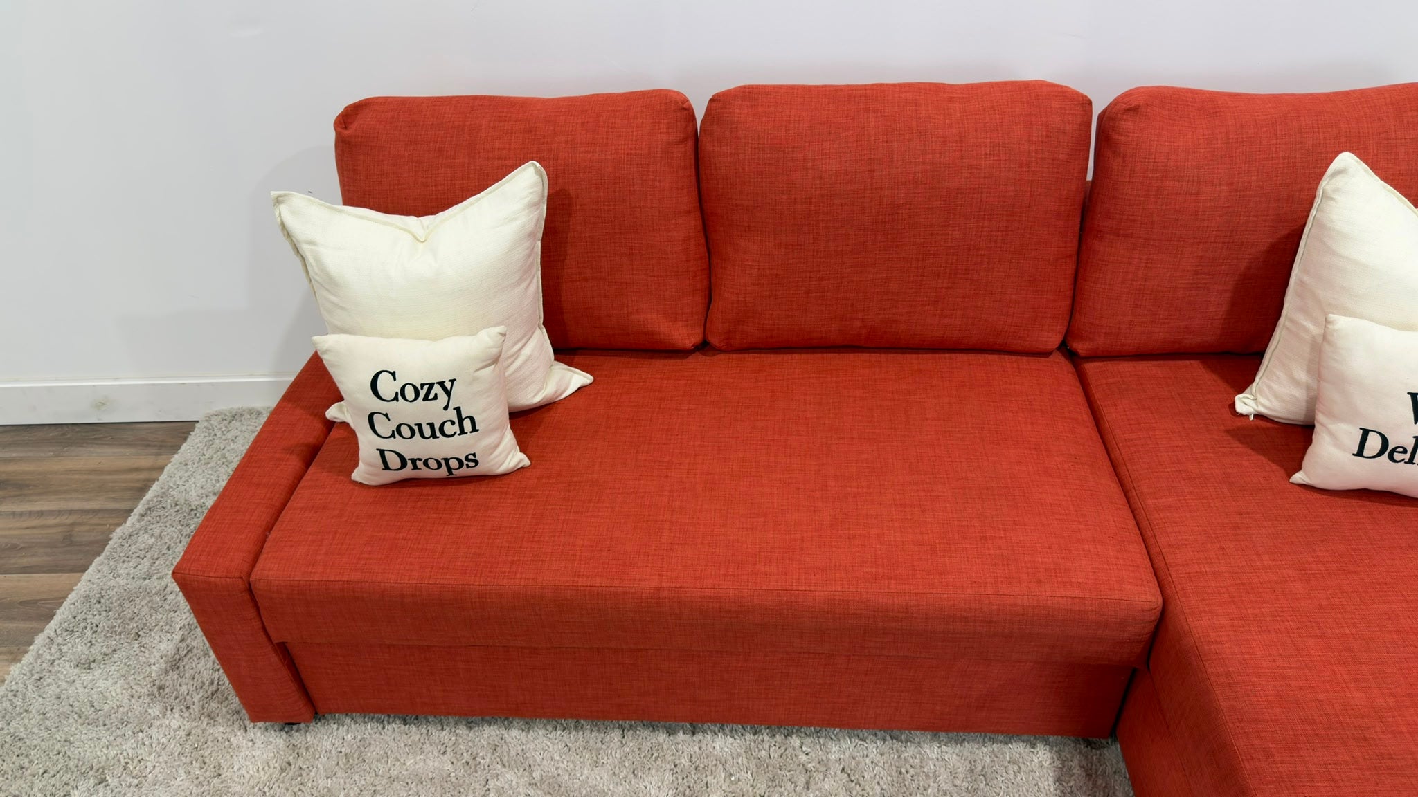 Burnt Orange Ikea Friheten Sofabed