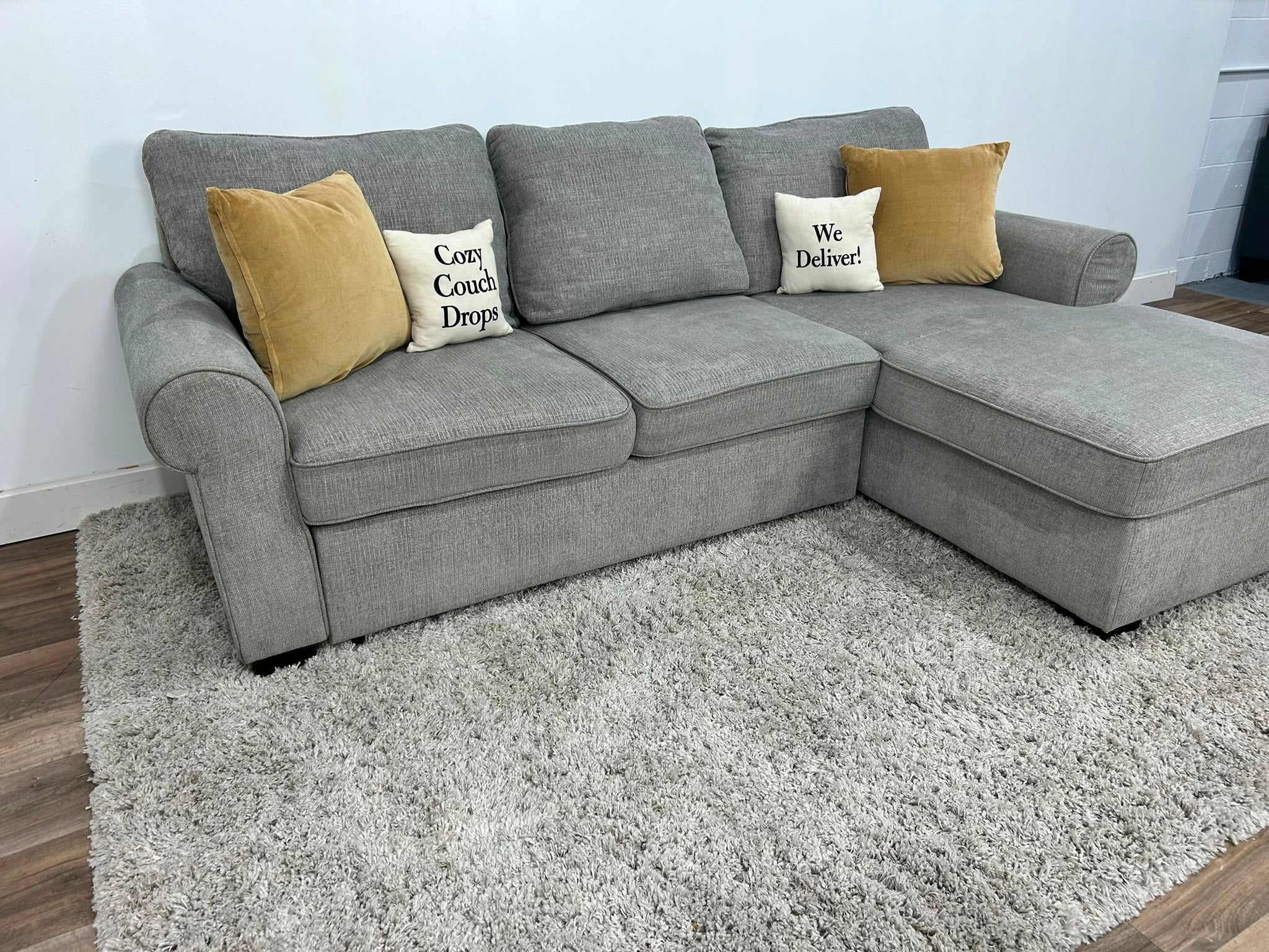 Haven Sleeper Sectional Sofa - The Brick