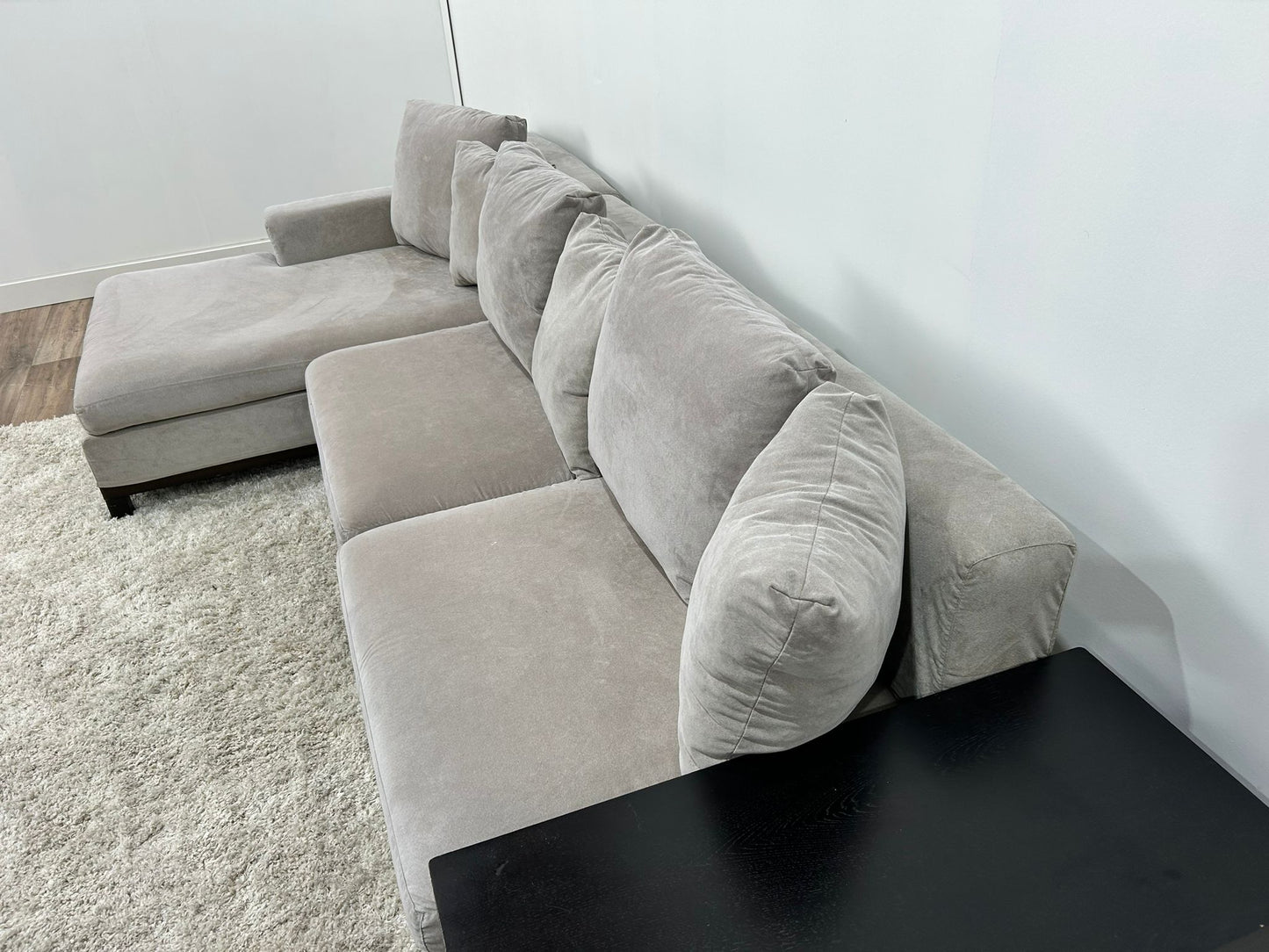 Microfibre suede Sectional Sofa