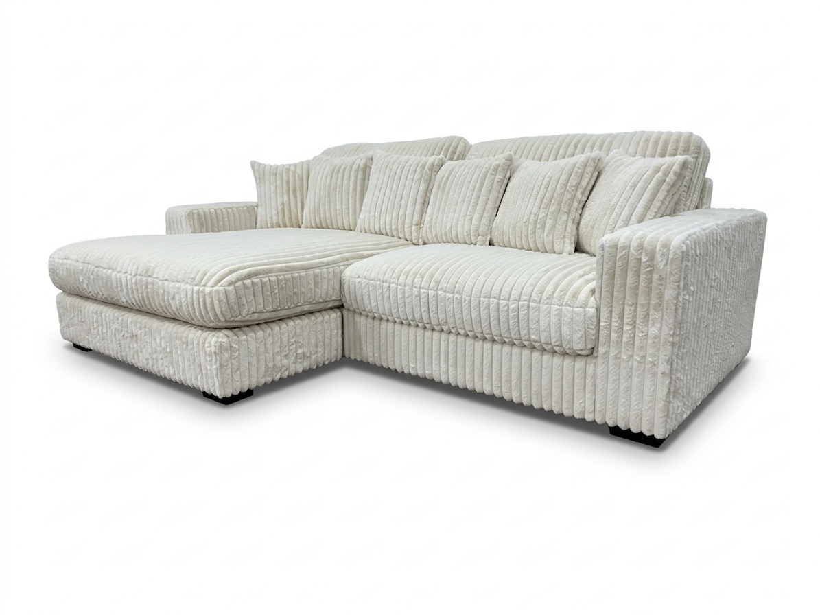 The Cord Sectional Sofa (Reversible Chaise)
