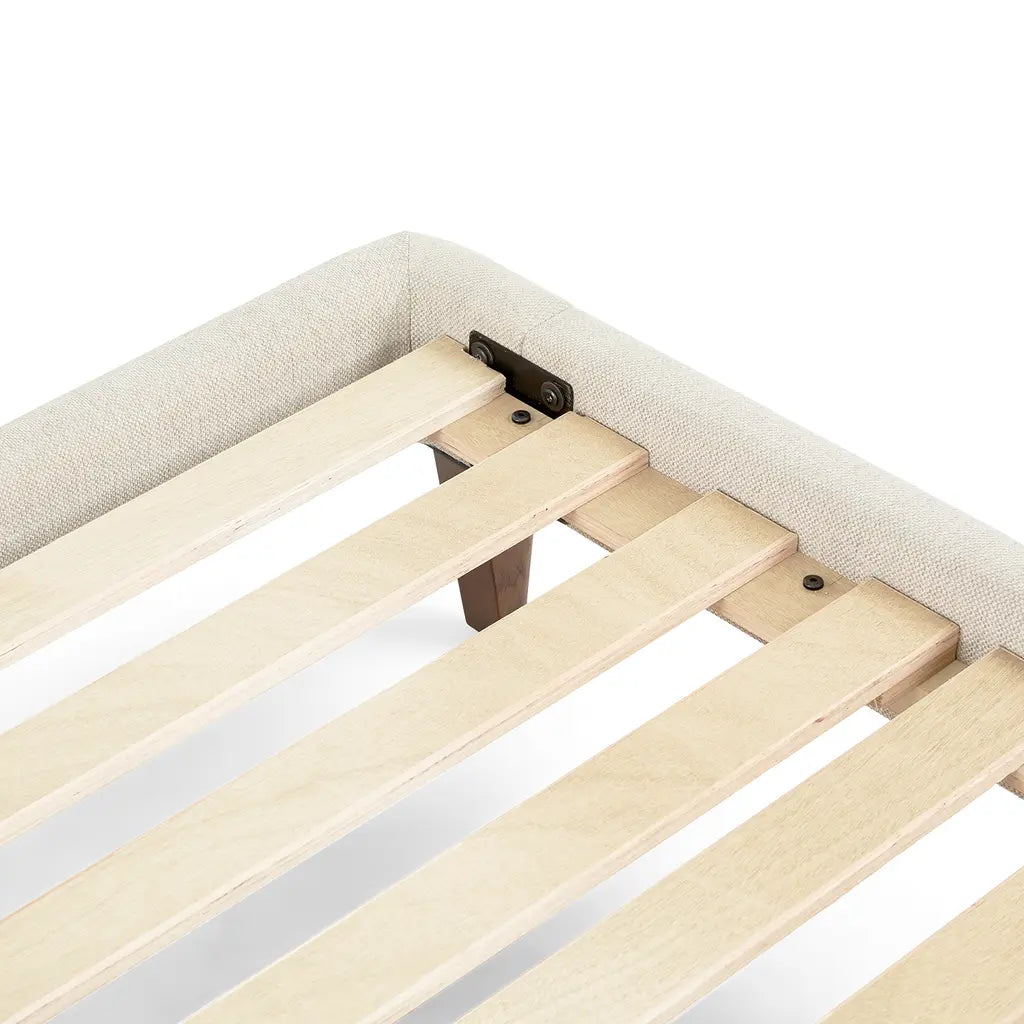 Uden King Upholstered Bed - Ashford Ivory