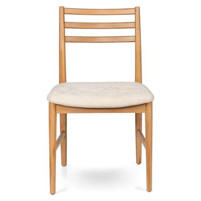 Article Wosla Dining Chair - Oak And Bristol Ivory