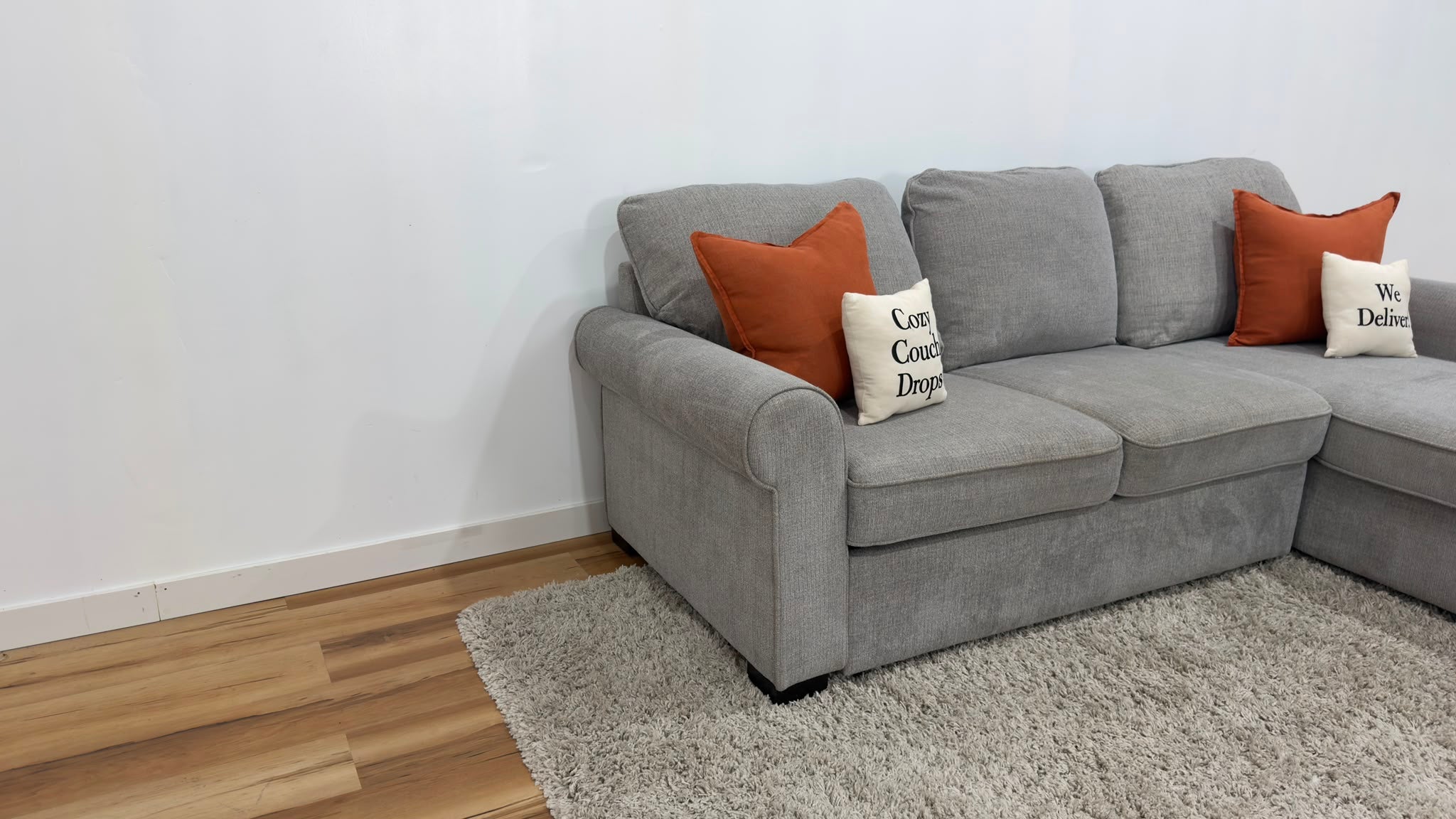 The Brick Haven Sectional Sofabed 100”