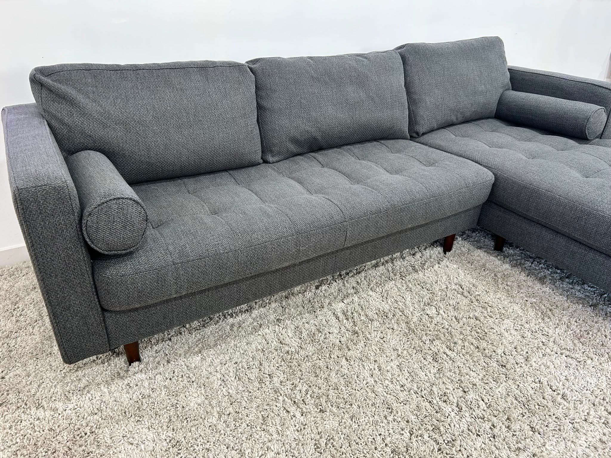 Structube Kinsey Sectional Sofa 100”
