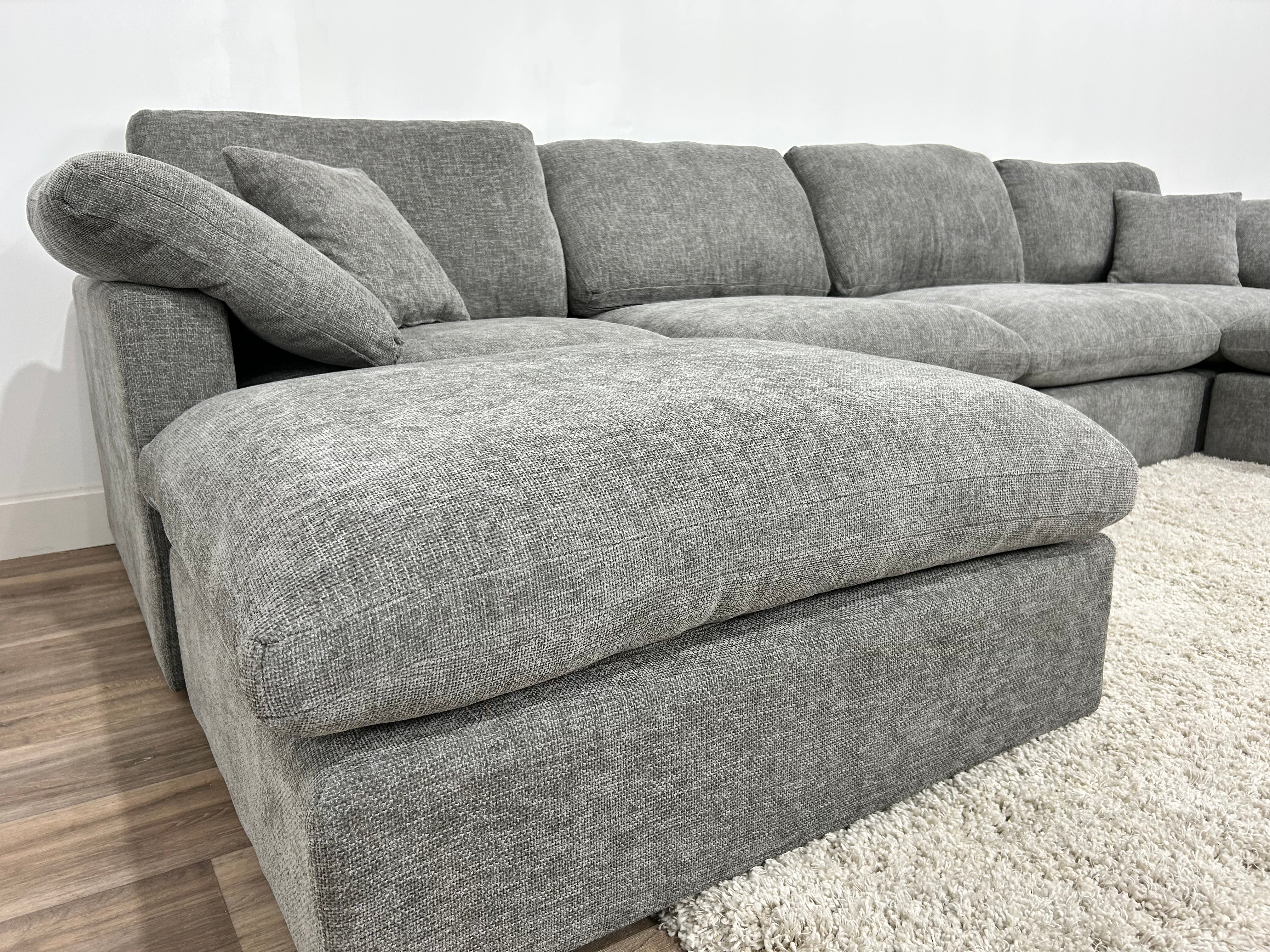 New Modular Sofa 6pc Grey