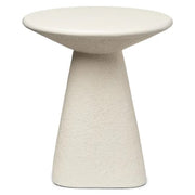 Article Ozetta Concrete Side Table - Moonlit Ivory