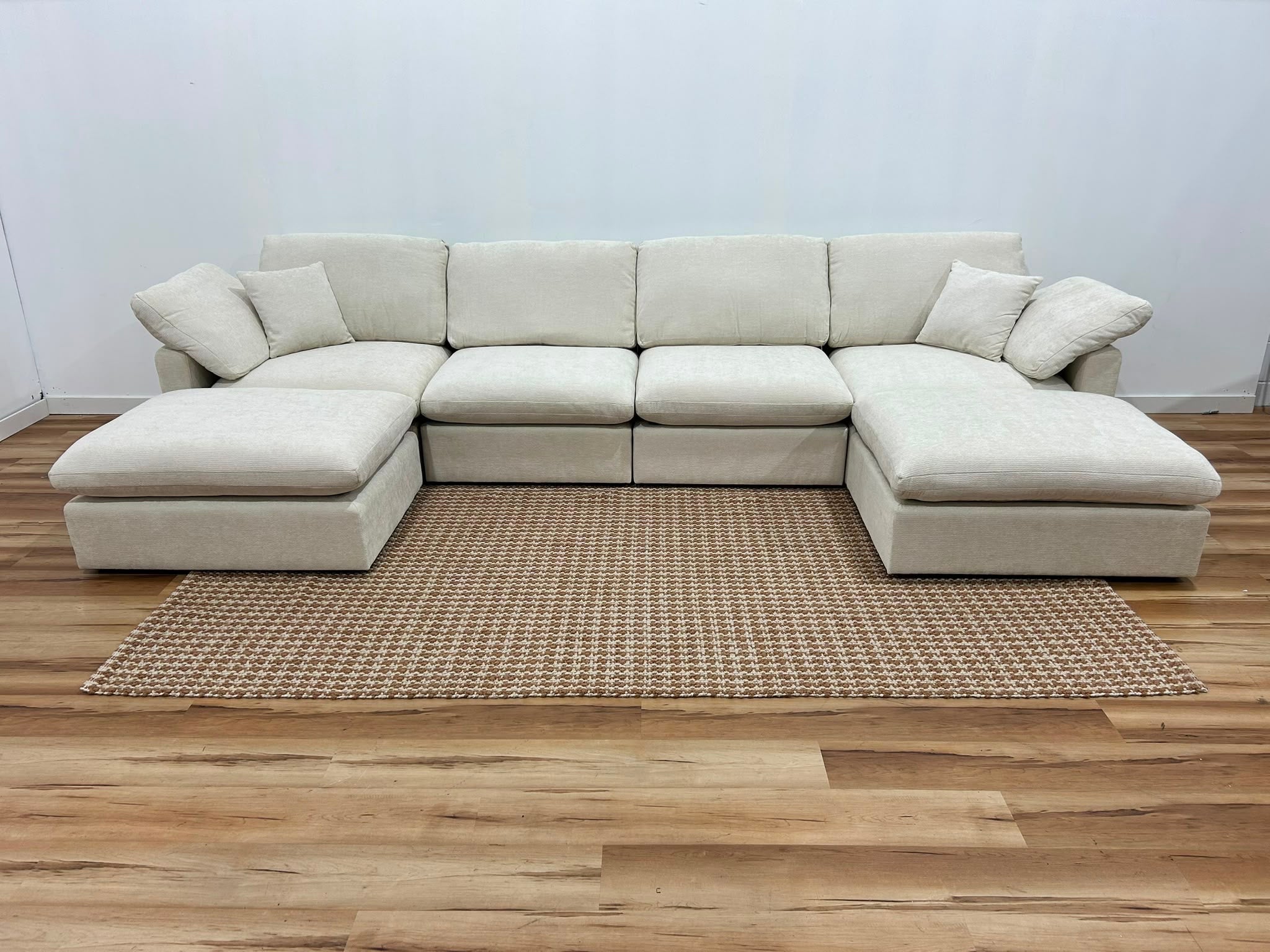 The Nest Modular Sofa 6pc Cream