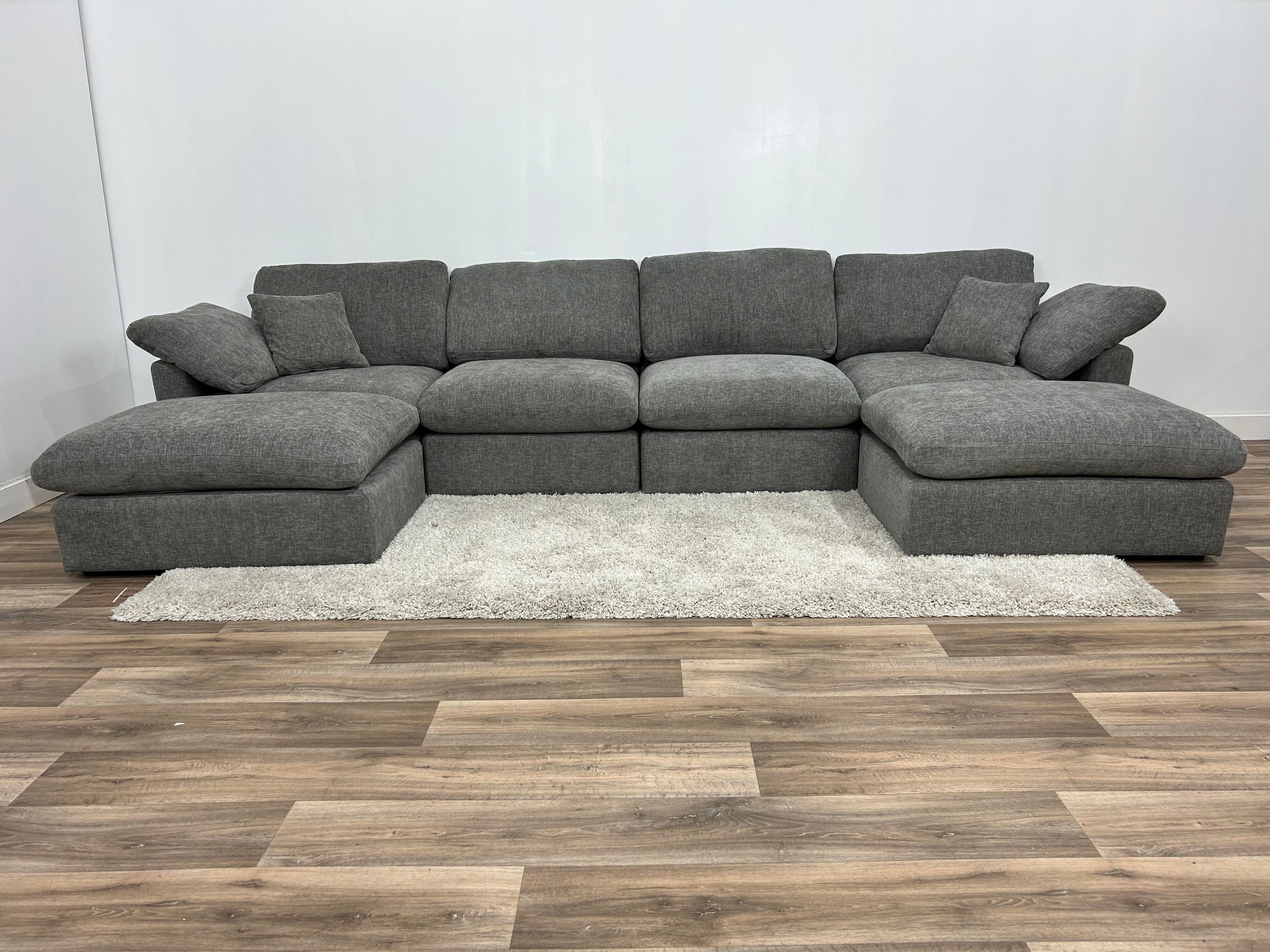 New Modular Sofa 6pc Grey