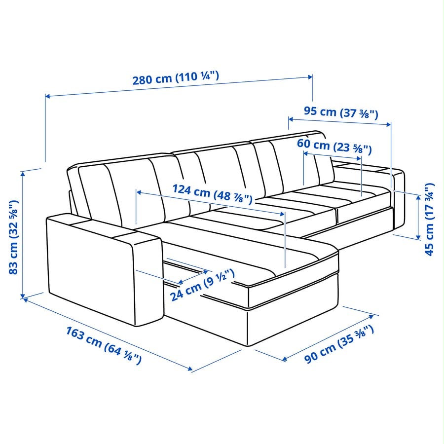 Ikea Kivik Sectional Sofa