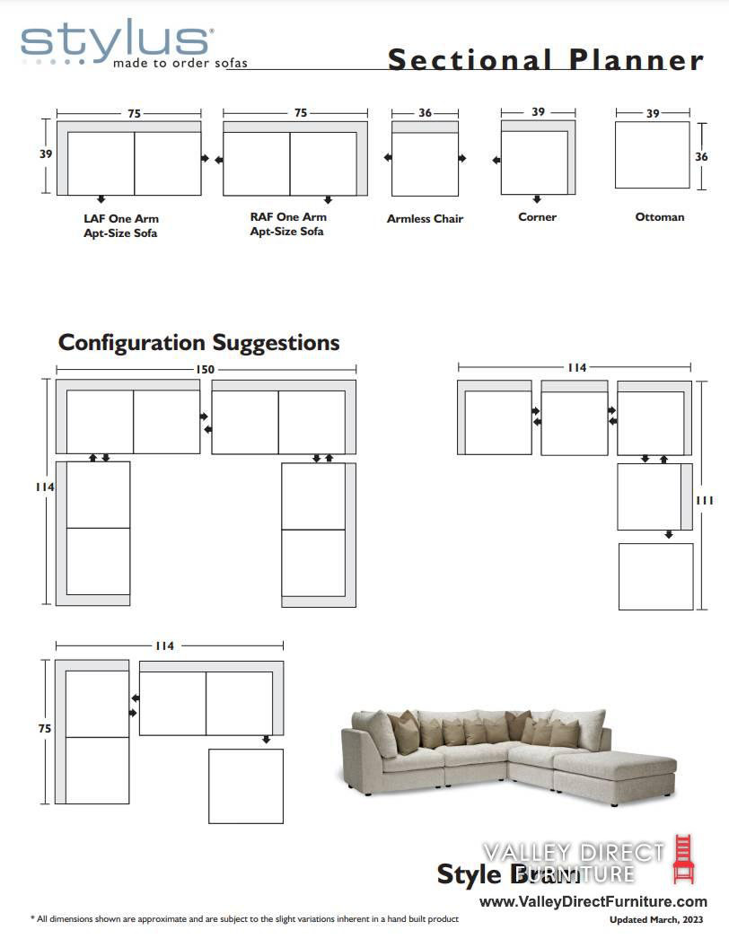 Stylus Bram Modular Sofa
