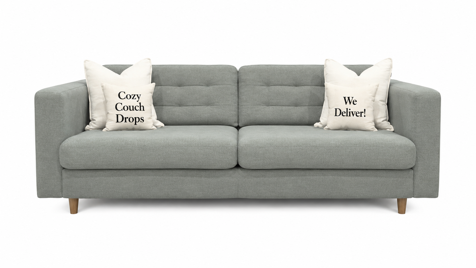 Green Ikea Morabo 3 Seater Sofa