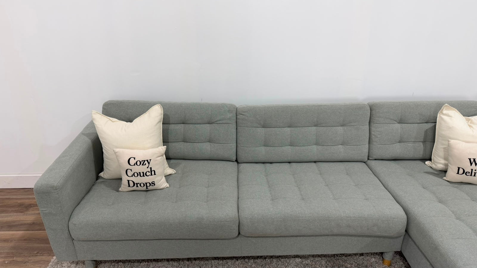Green Ikea Morabo Sectional Sofa