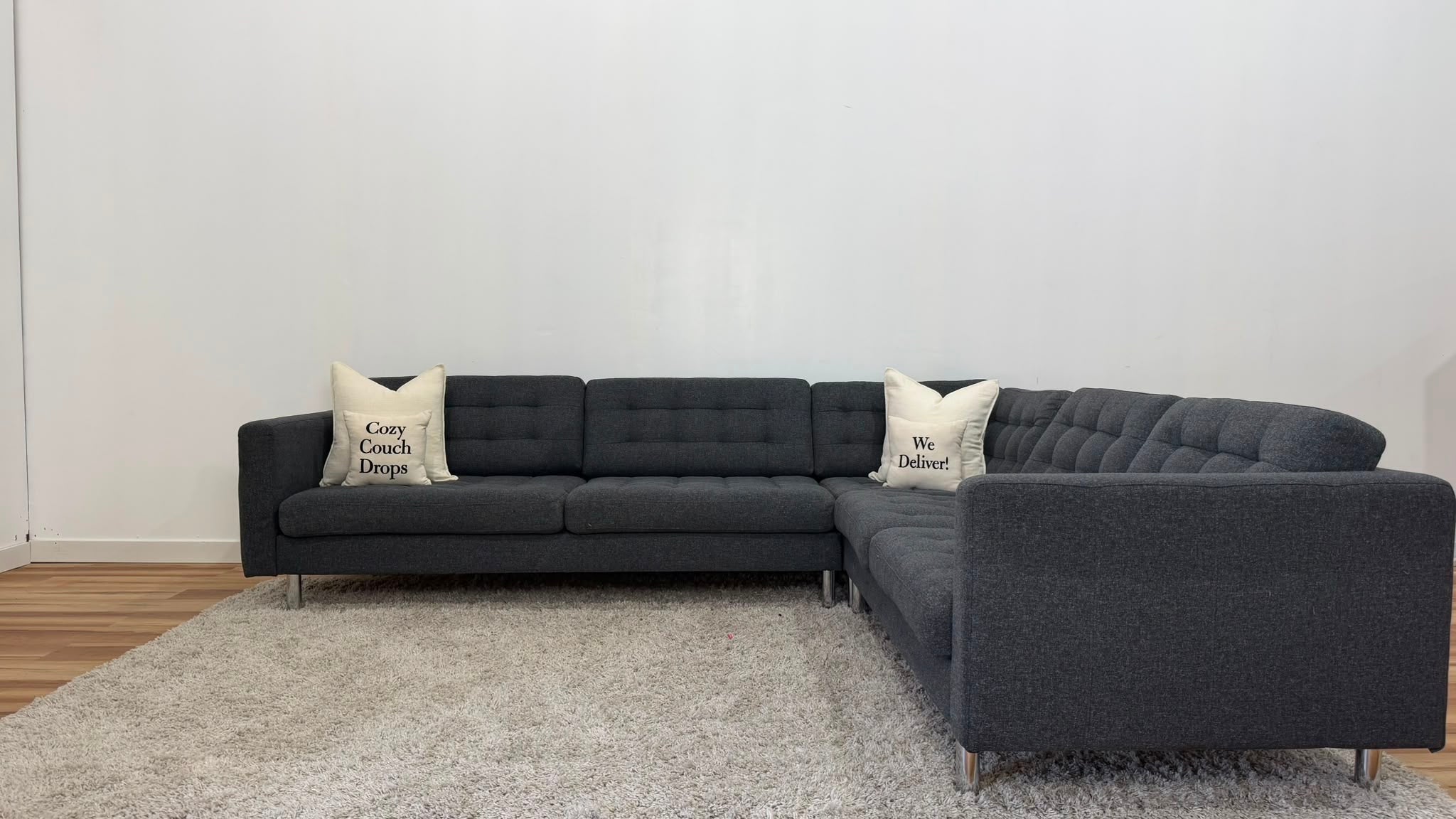 Ikea Morabo Sectional Corner Sofa 111”