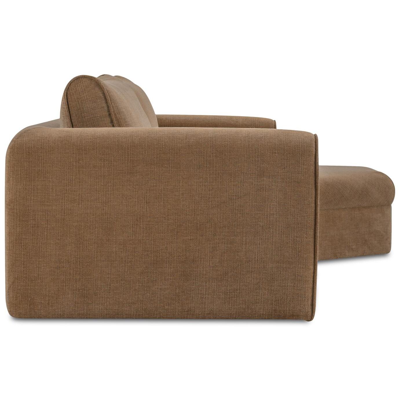 Moe’s Taupe Madrid Sectional Sofa
