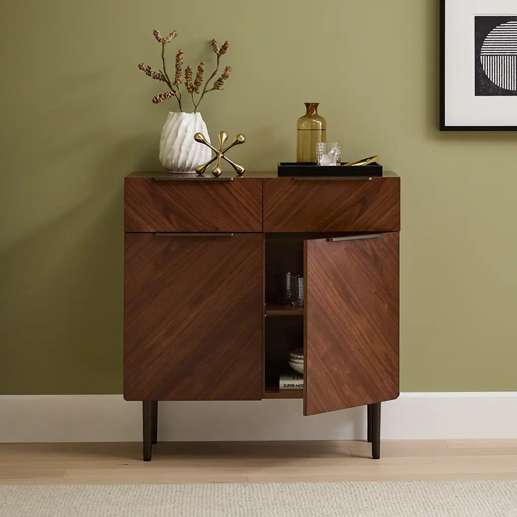 Nera 35.5" Cabinet - Walnut