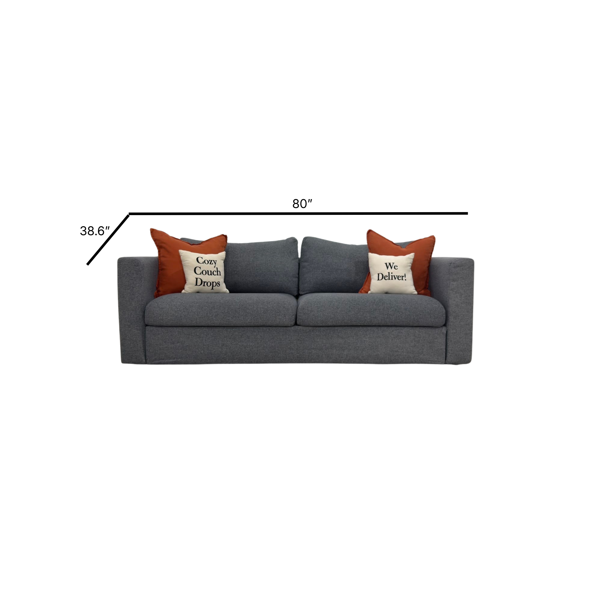 Ikea Finnala Loveseat Sofa Bed 80”