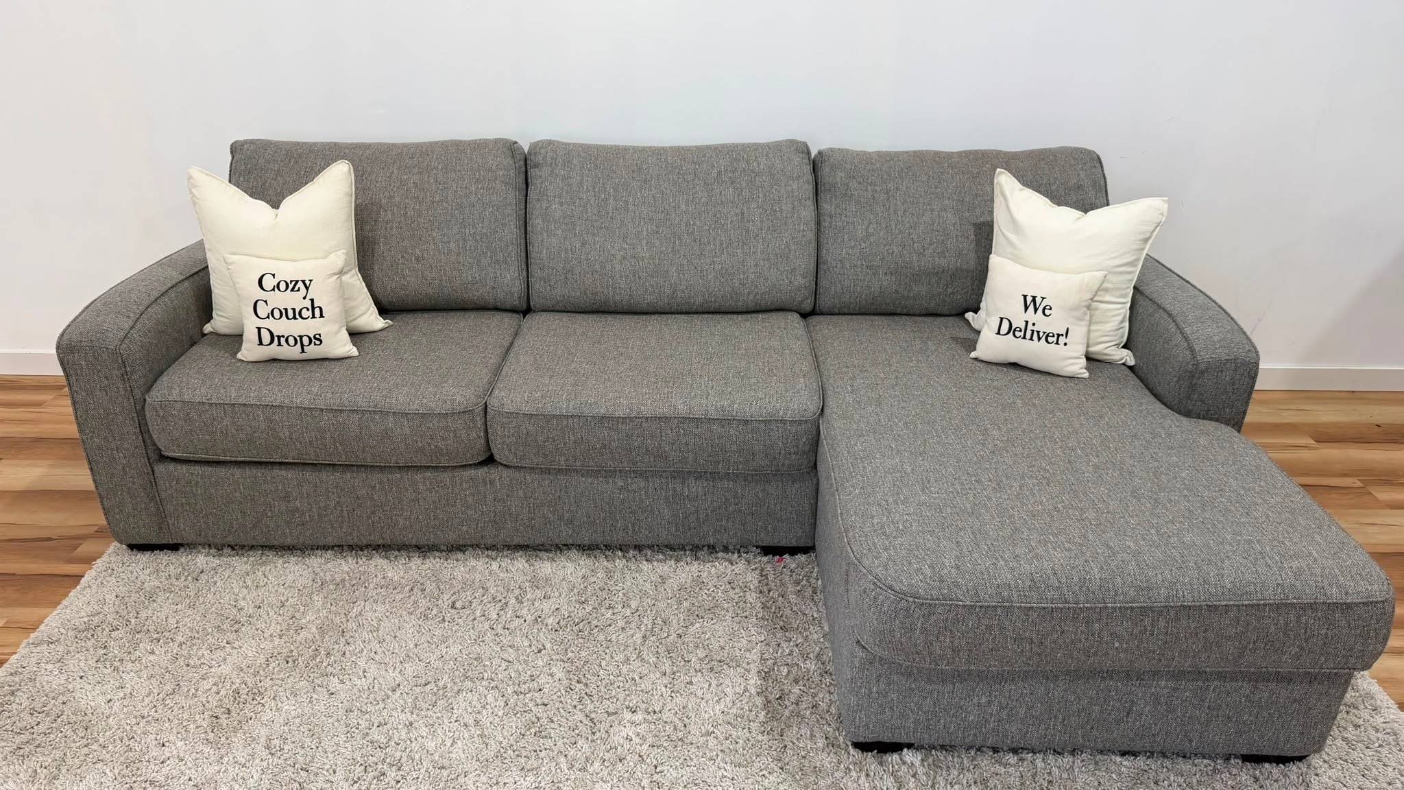 Elite Designs Sectional Sofa Bed 110”