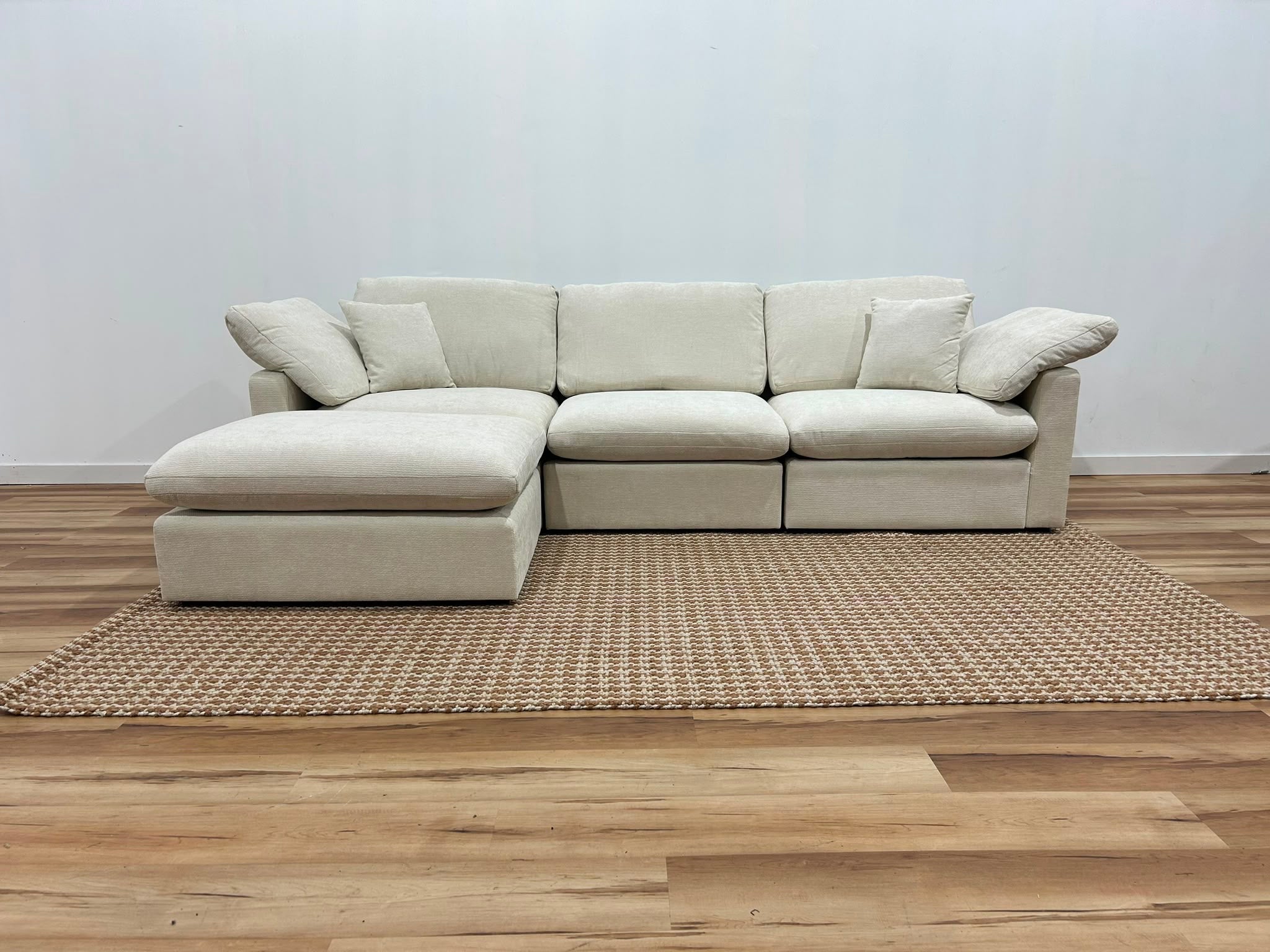 The Nest Modular 4pc Sofa Cream
