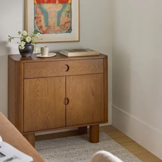 Article Adel 38.5" Cabinet - Smoked Oak