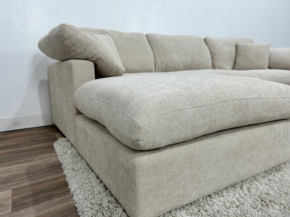 New Modular 4pc Sofa Beige