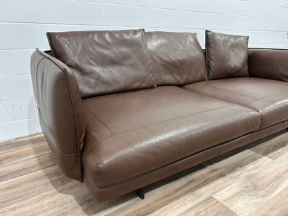 King Living Zaza Leather Sofa