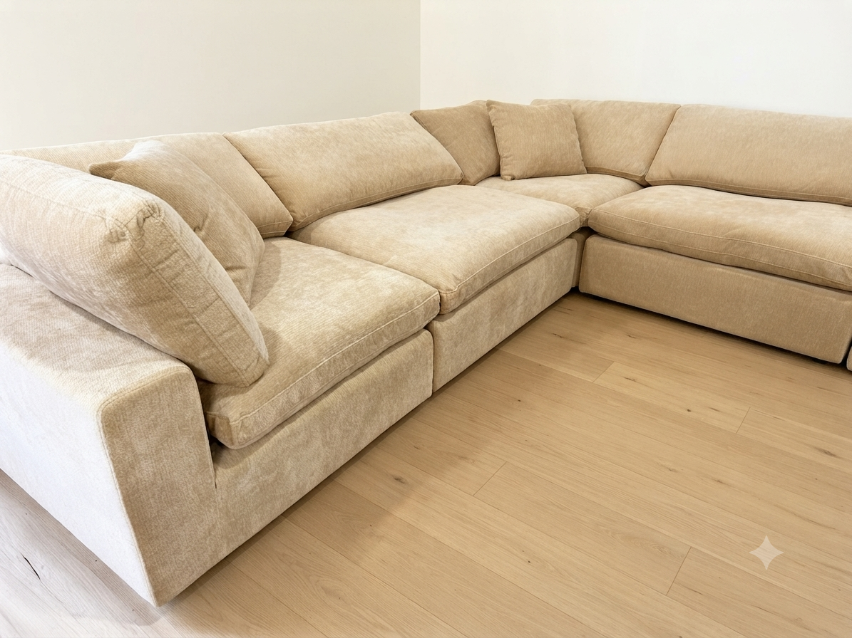 Snug Modular Sofa - Sand - 5pc