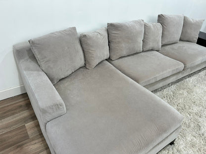 Microfibre suede Sectional Sofa
