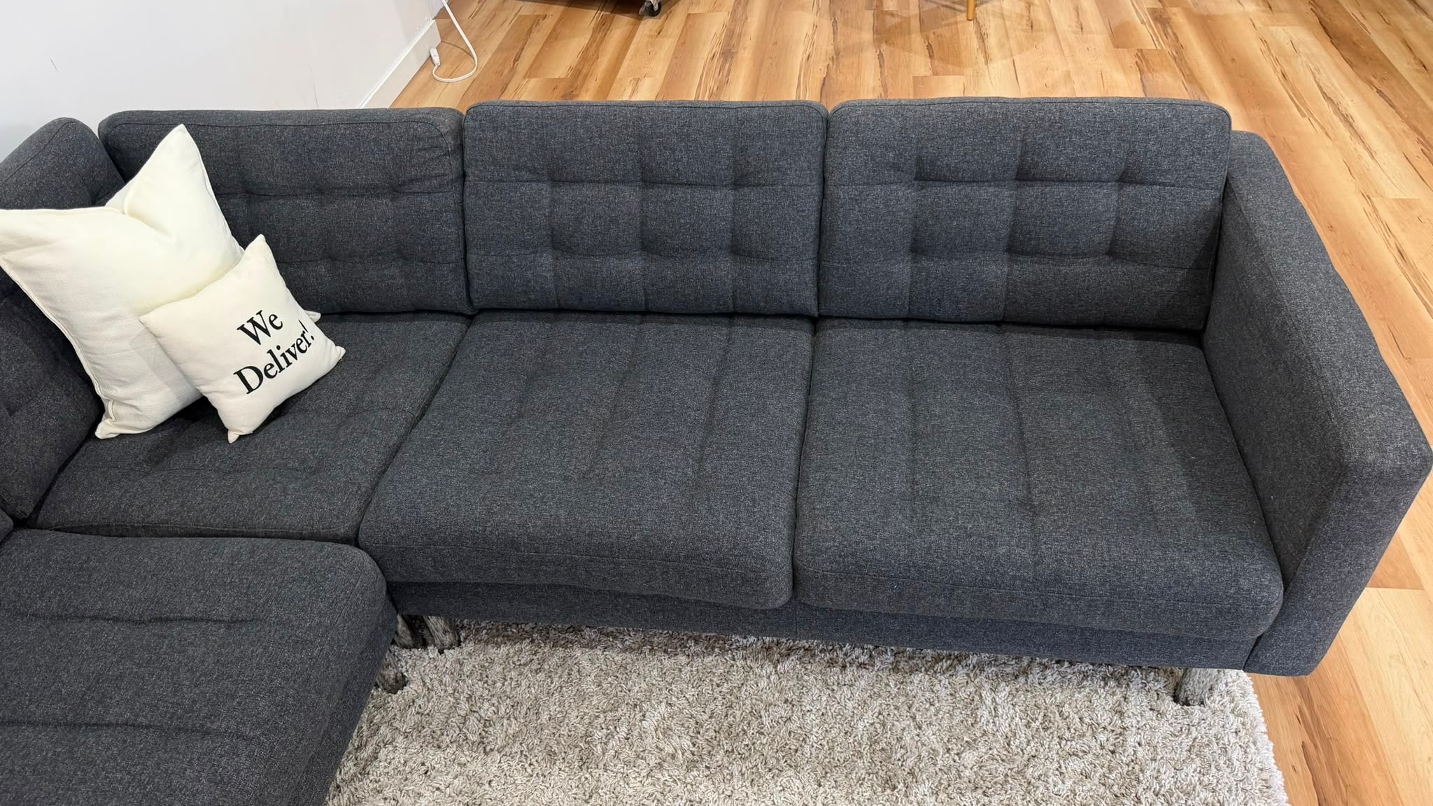 Ikea Morabo Sectional Corner Sofa 111”