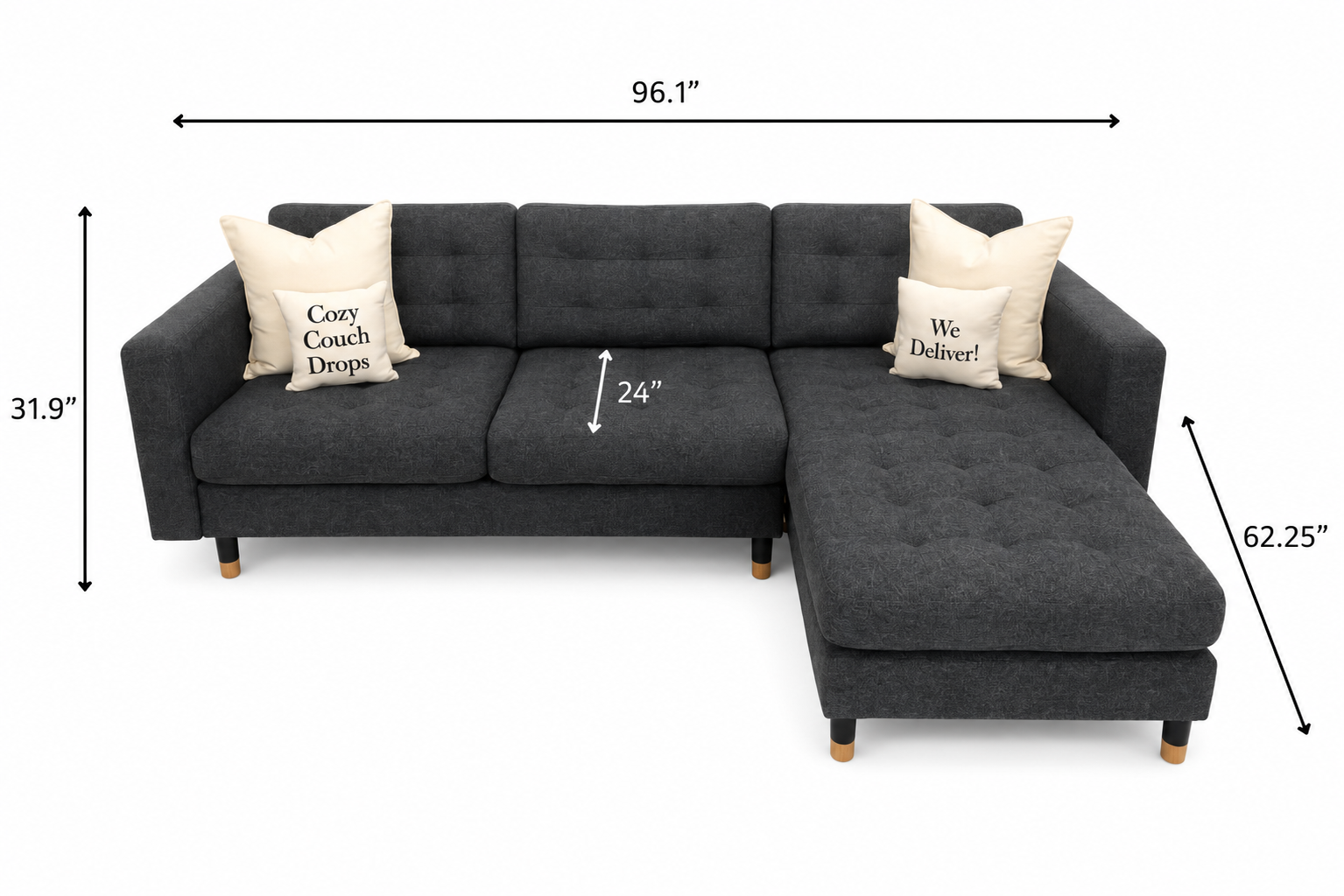 Ikea Morabo Reversible Sectional Sofa