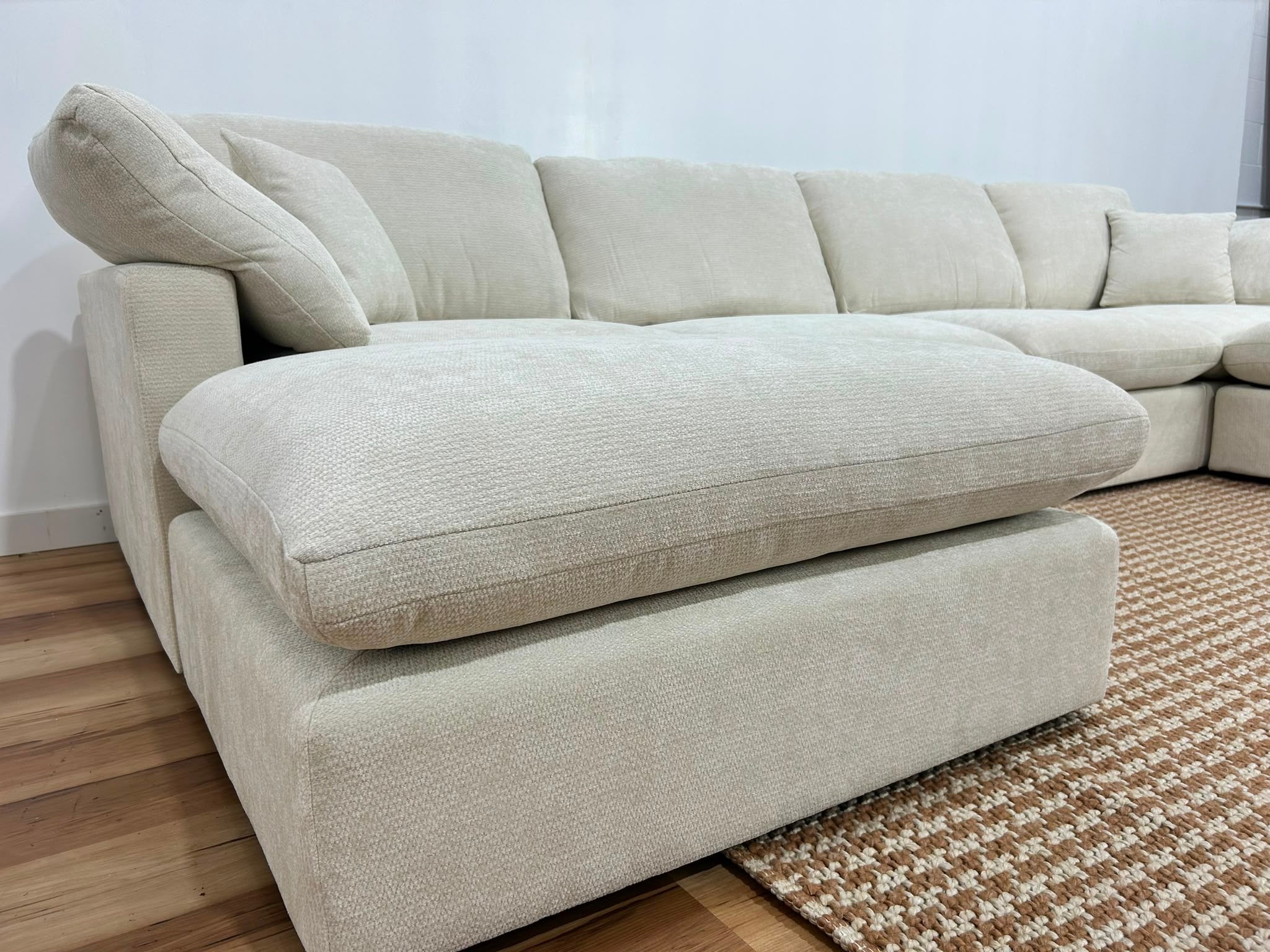 The Nest Modular Sofa 6pc Cream