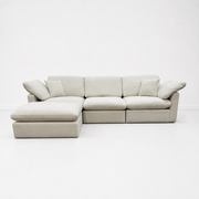 The Nest Modular 4pc Sofa Cream + Extra Corner Custom Order