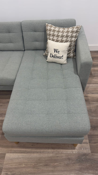 Green Ikea Morabo Sectional Sofa