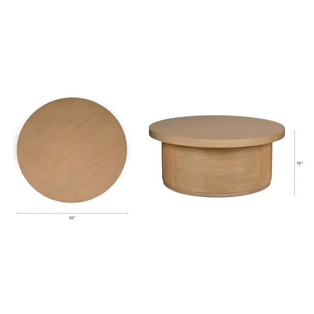 Article Avenla 36" Coffee Table - Natural