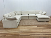 The Nest Modular Sofa 7pc Cream