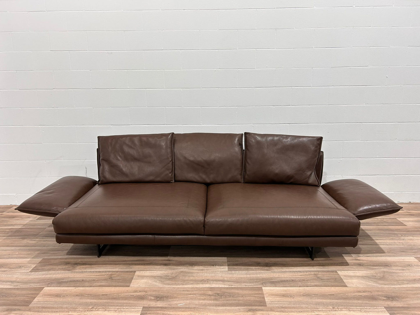 King Living Zaza Leather Sofa