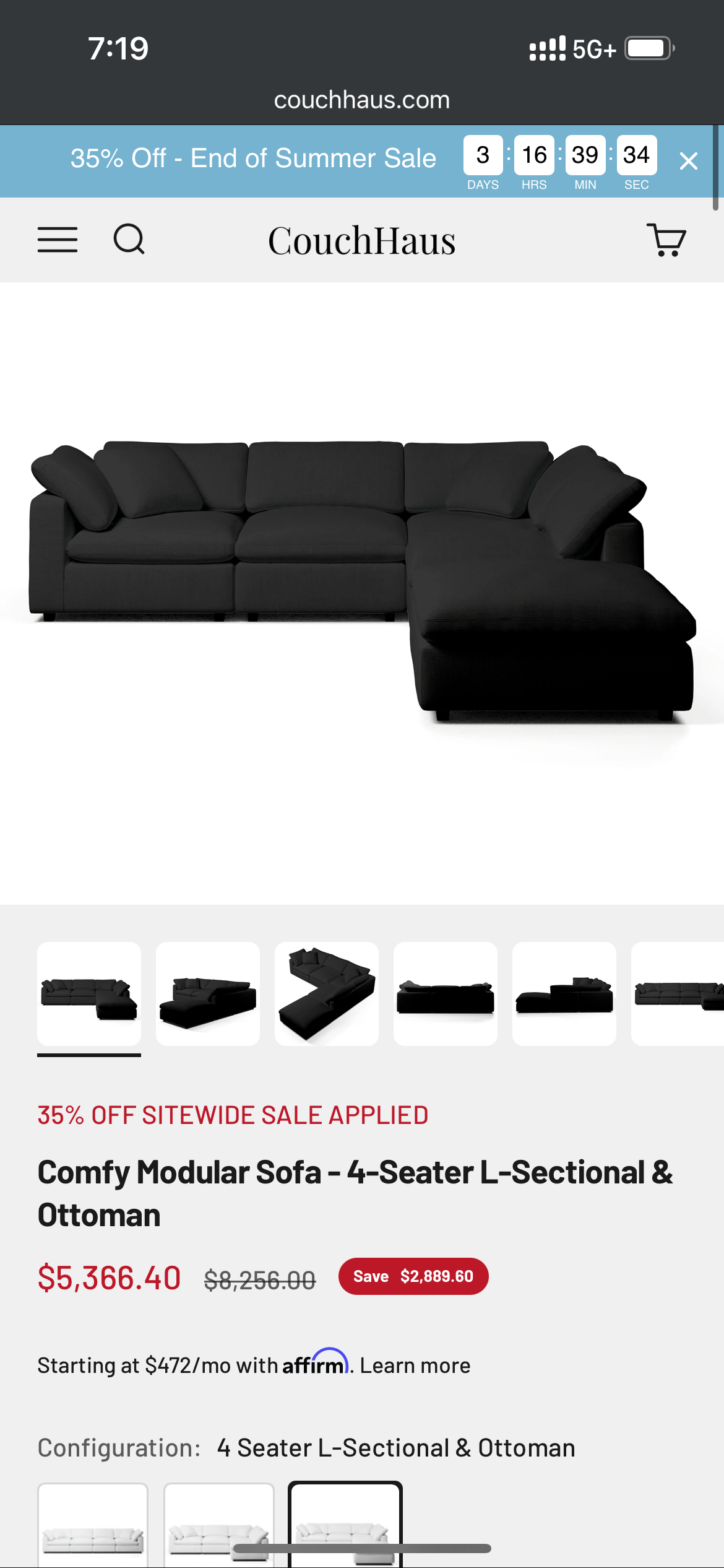Couch Haus Modular Sofa