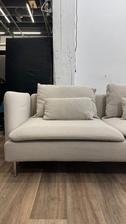 Ikea Soderhamn Beige Sectional Sofa