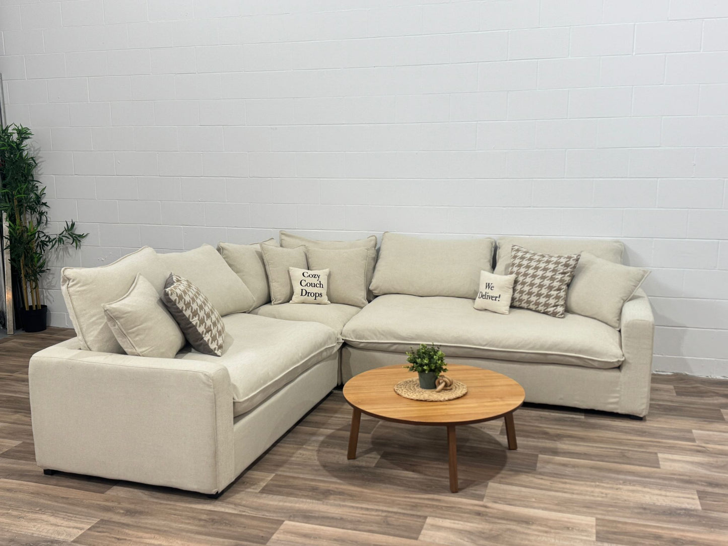 Couch Haus Classic Size Bench Seat Sofa