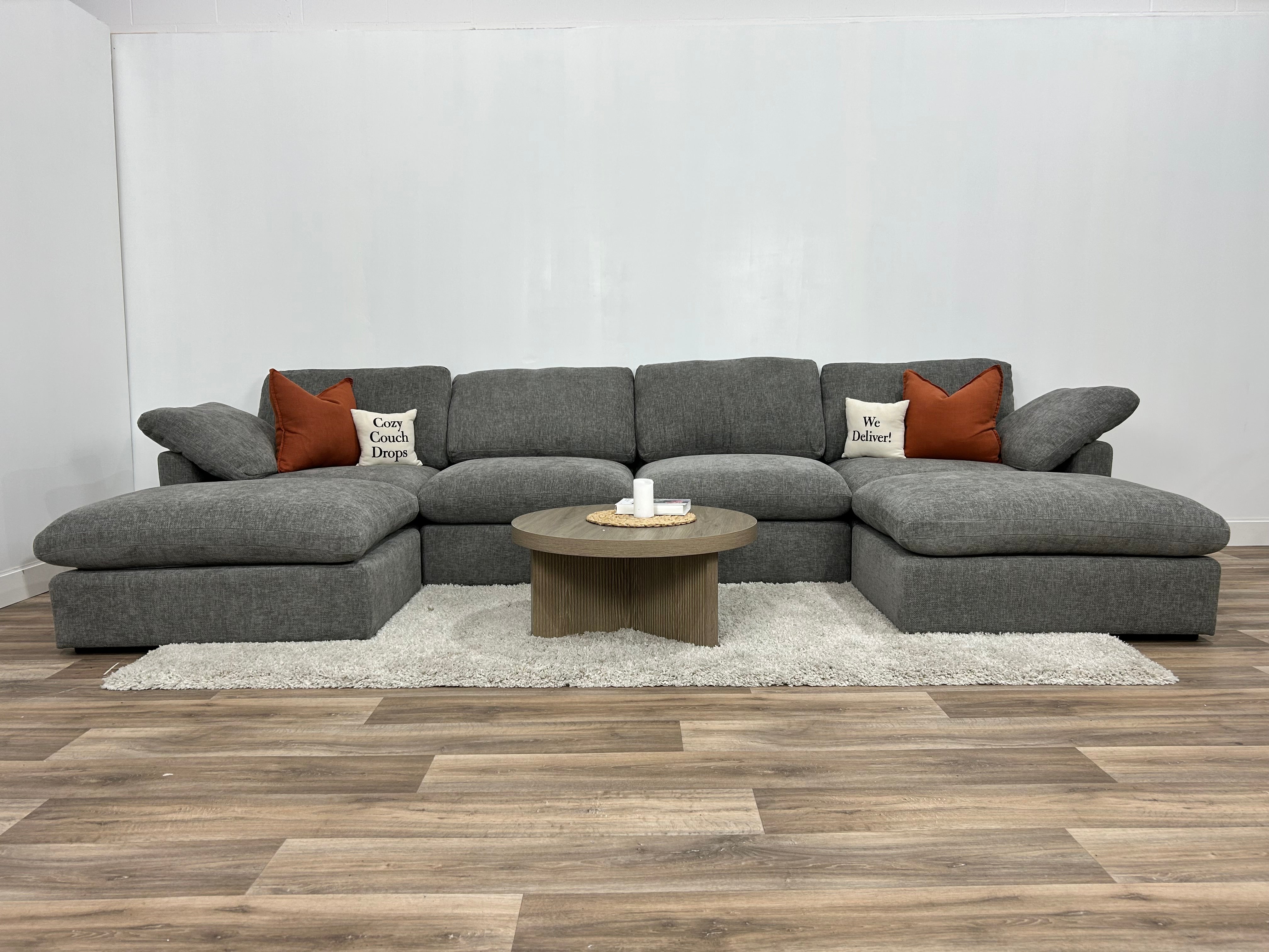 New Modular Sofa 6pc Grey