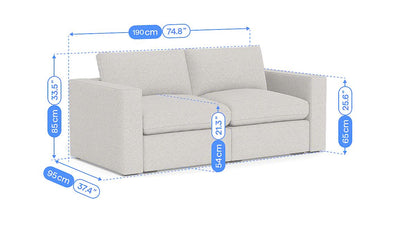 Cozey Ciello Modular 3pc Sofa