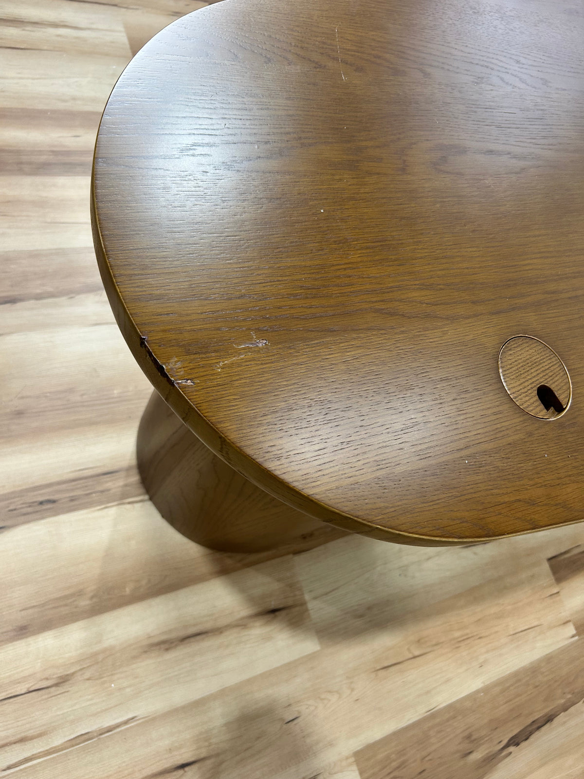 Baarlo 58.5" Desk - Smoked Oak