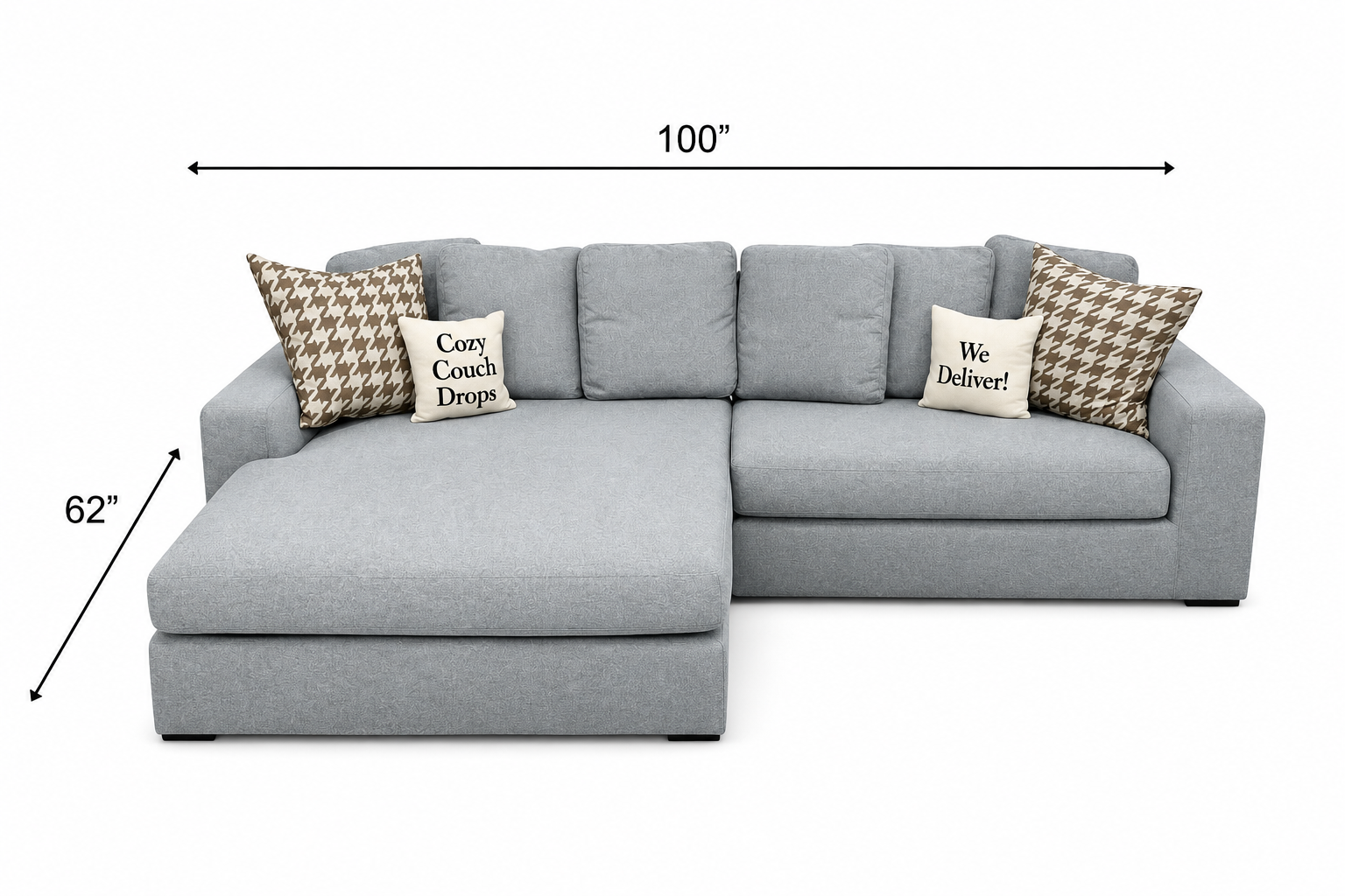 Grey Sectional Sectional Sofa