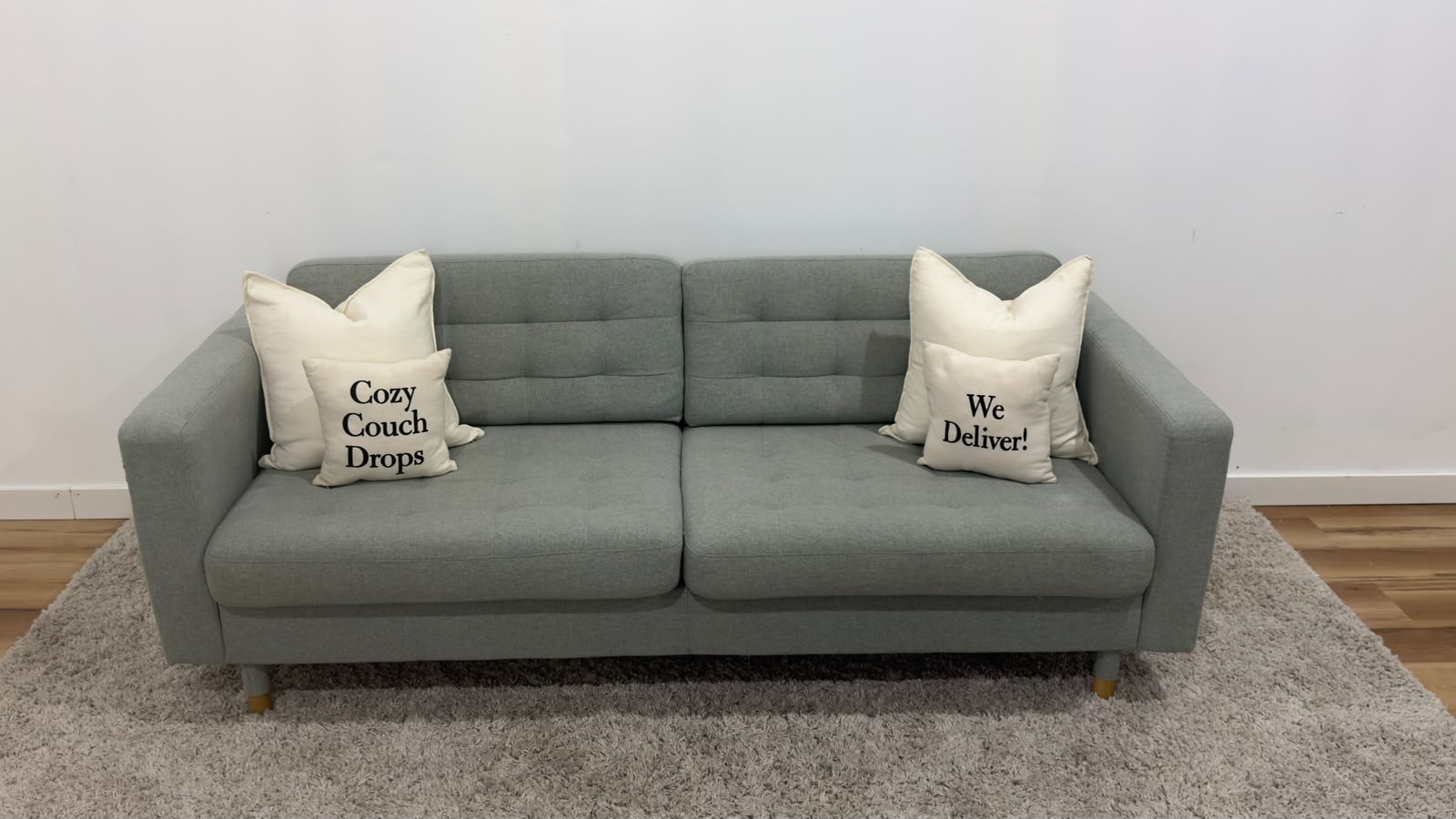 Green Ikea Morabo 3 Seater Sofa