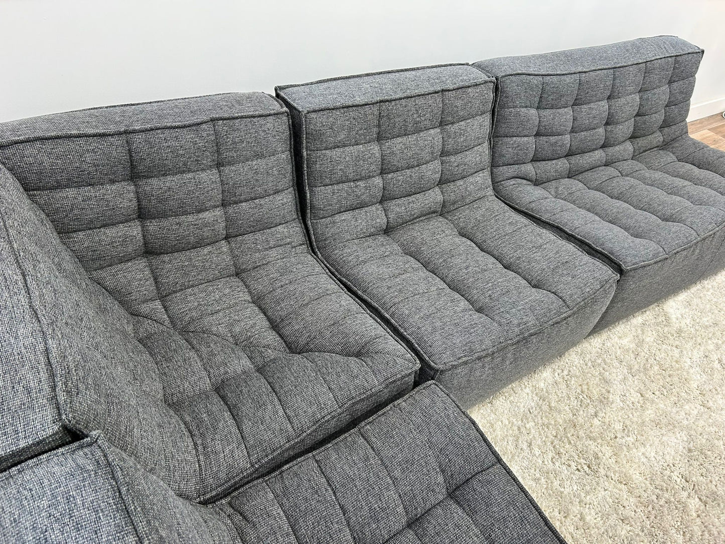 Tufted Modular Sofa (bought from furniture barn)