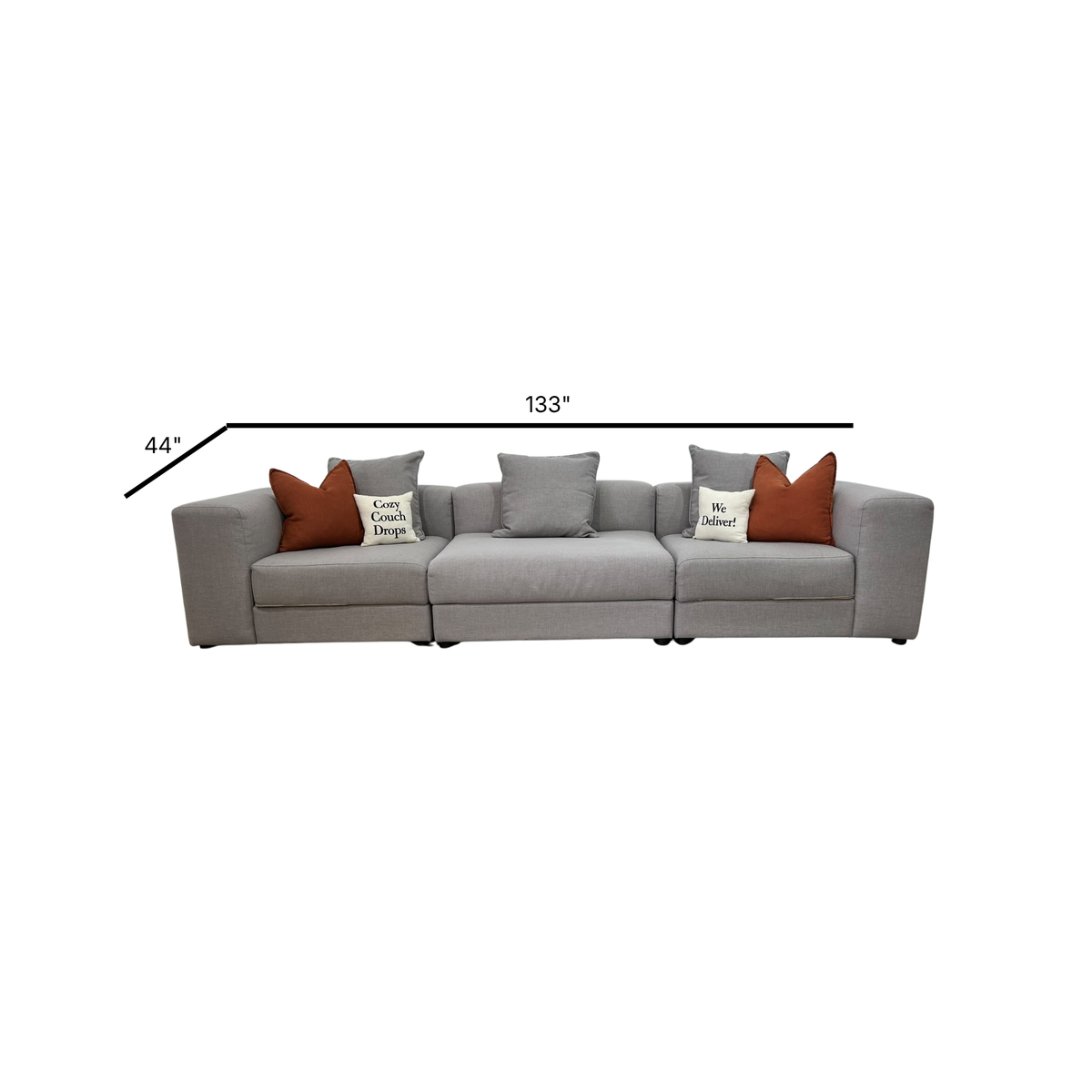 3 Piece Modular Sofa